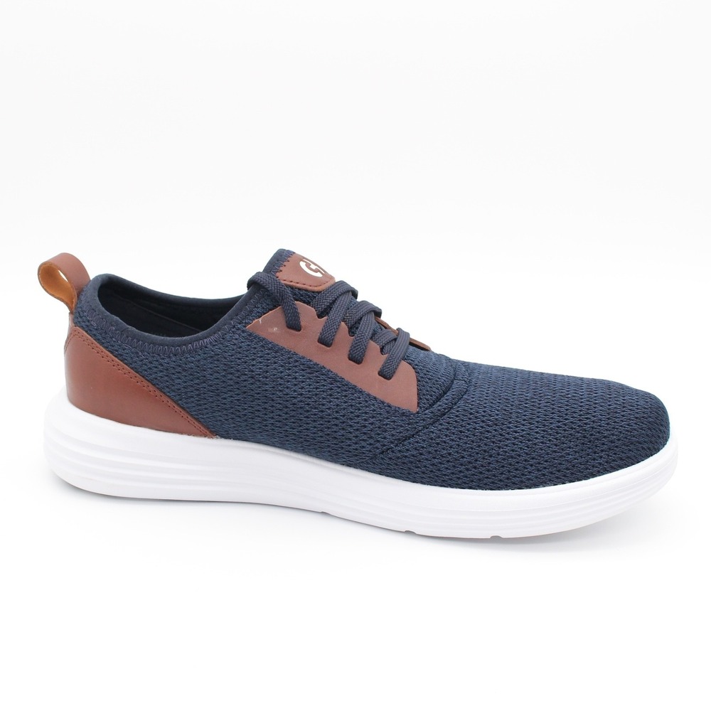Cole Haan Grandsport Journey Casual Sneakers Mens Size 10M Blue Knit Lace Up - Picture 5 of 12